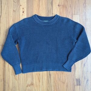 Old Navy Cotton Chunky Cropped Boxy Sweater